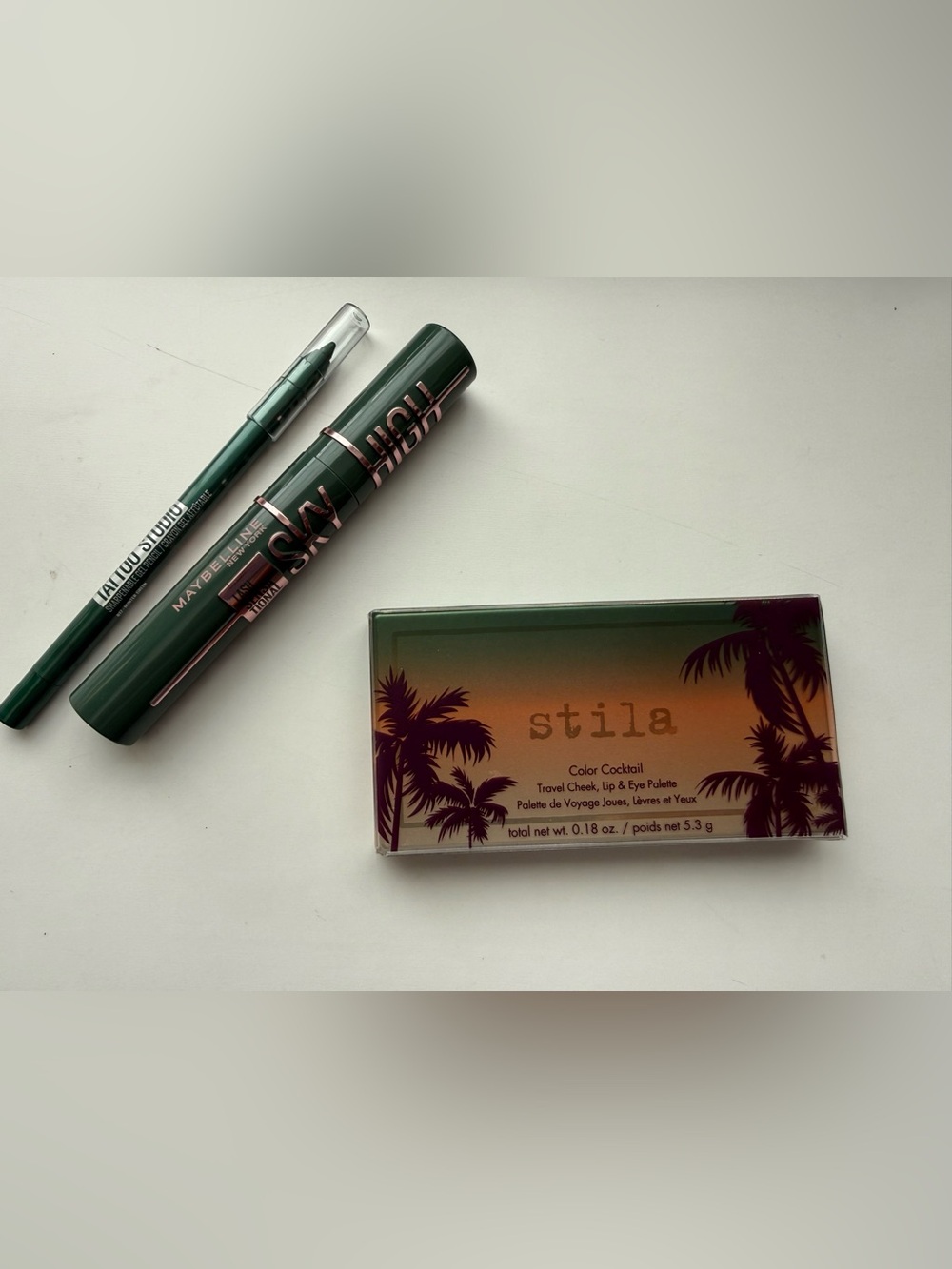 Stila Tropical Green Color Cocktail Travel Palette